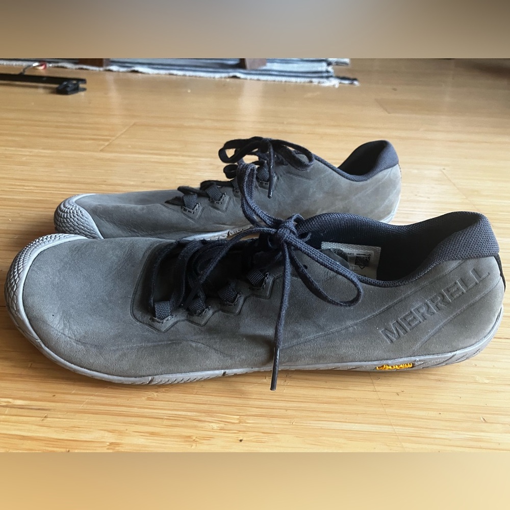 Merrell Vapor Glove 3 minimalist shoe, gray, size 9.5. - Picture 4 of 6